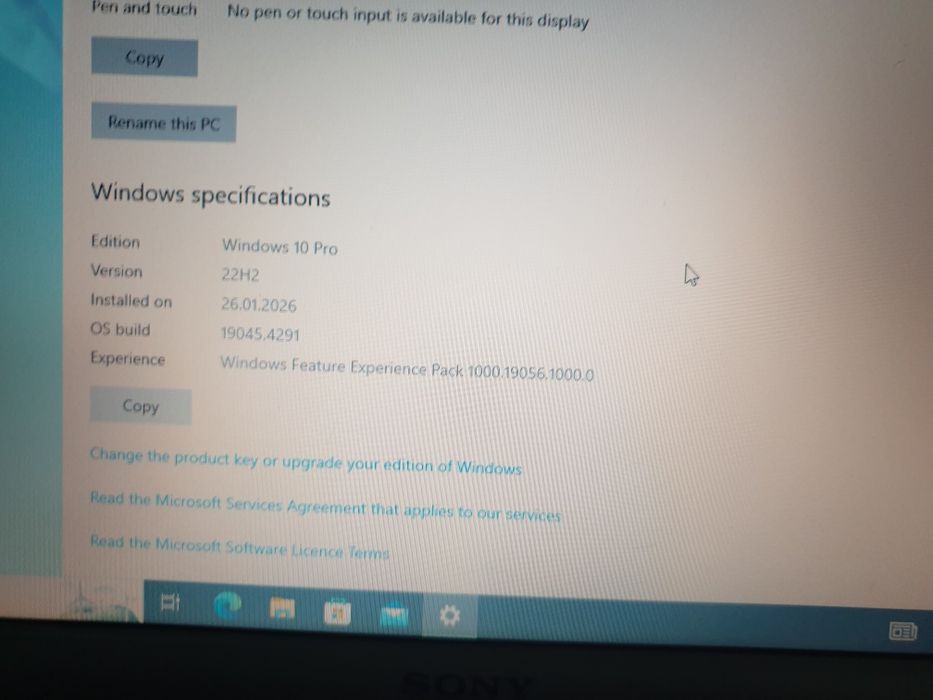 Vind laptop Sony Vaio PCG-71211M Intel CORE i5 4GB