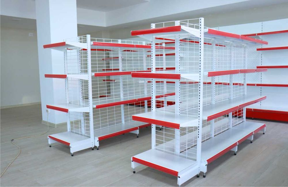 Стеллаж металлический сборный, полка стеллаж, полка металлическая alts