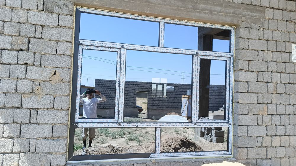 Пластикалық есік терезе витраждар
