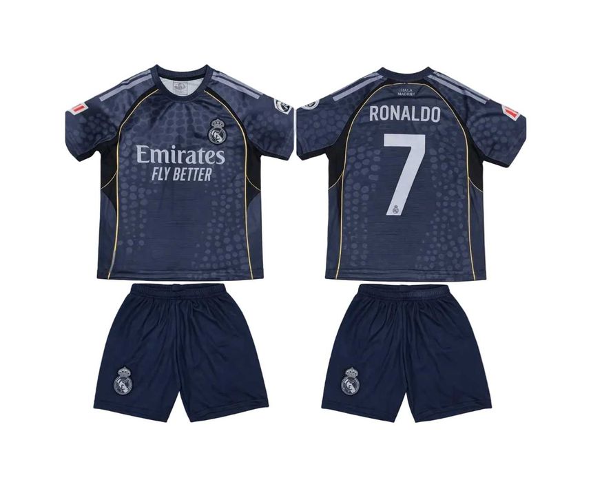 Real Madrid CR7 Екип Роналдо мадрид на CR7 Лицето Футболен детски Екип с Чорапи