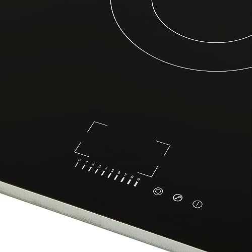 Нов Russell Hobbs 90см, Керамичен плот, 5 зони, Безопасен и удобен за готвене кухня