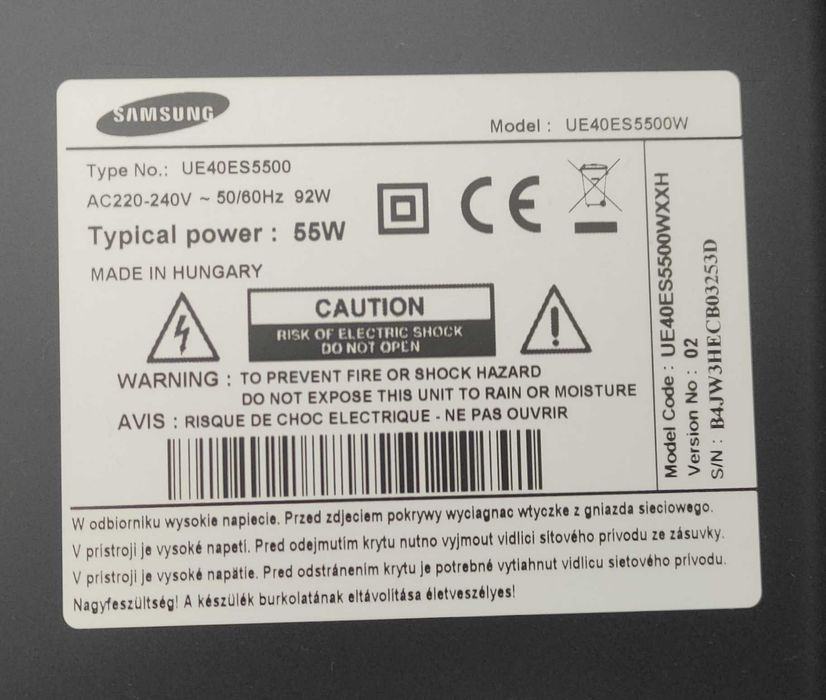 Televizor Samsung Smart TV 40 inch Full HD – stare foarte bună