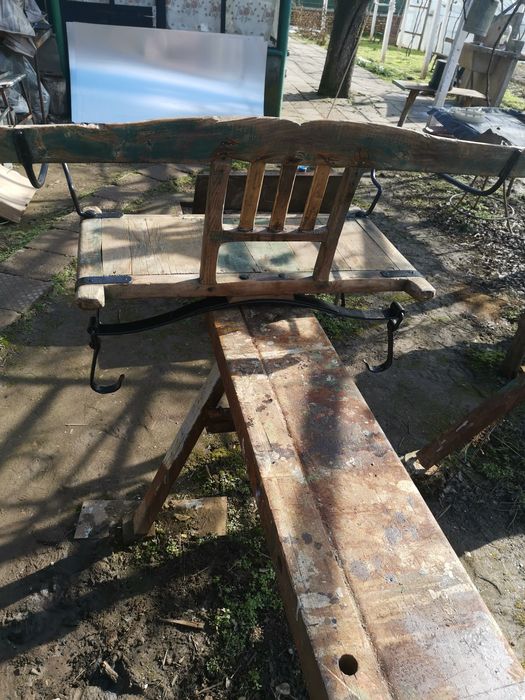 Седалка антика от каруца