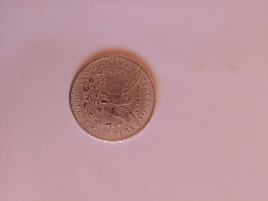 Монета 1 $ от 1881г.