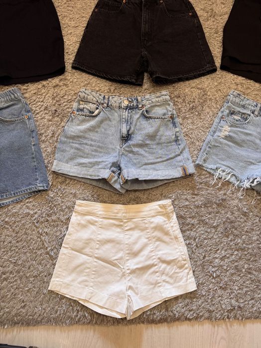 Дамски къси панталонки Zara,Bershka,HM,Mango,Pull Bear
