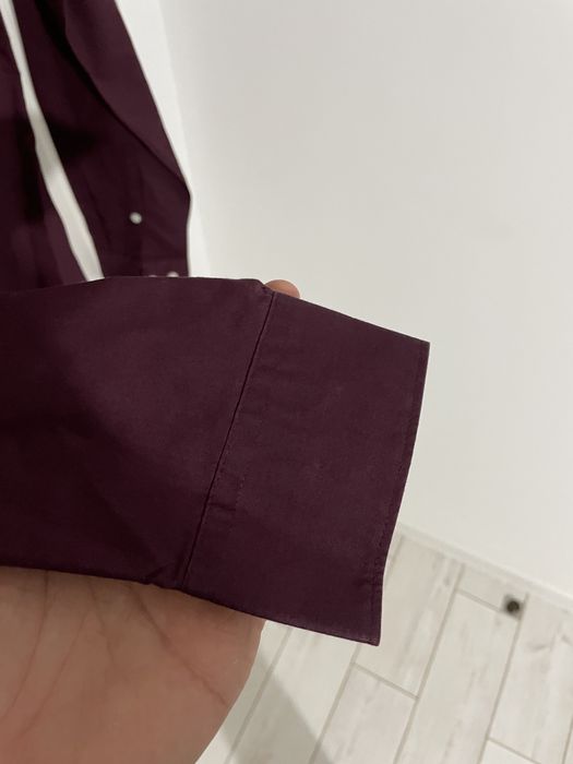 Cămașă Elegantă Vișiniu