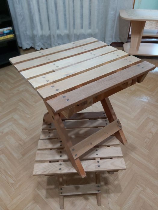 Ручная работа табуретка раскладная