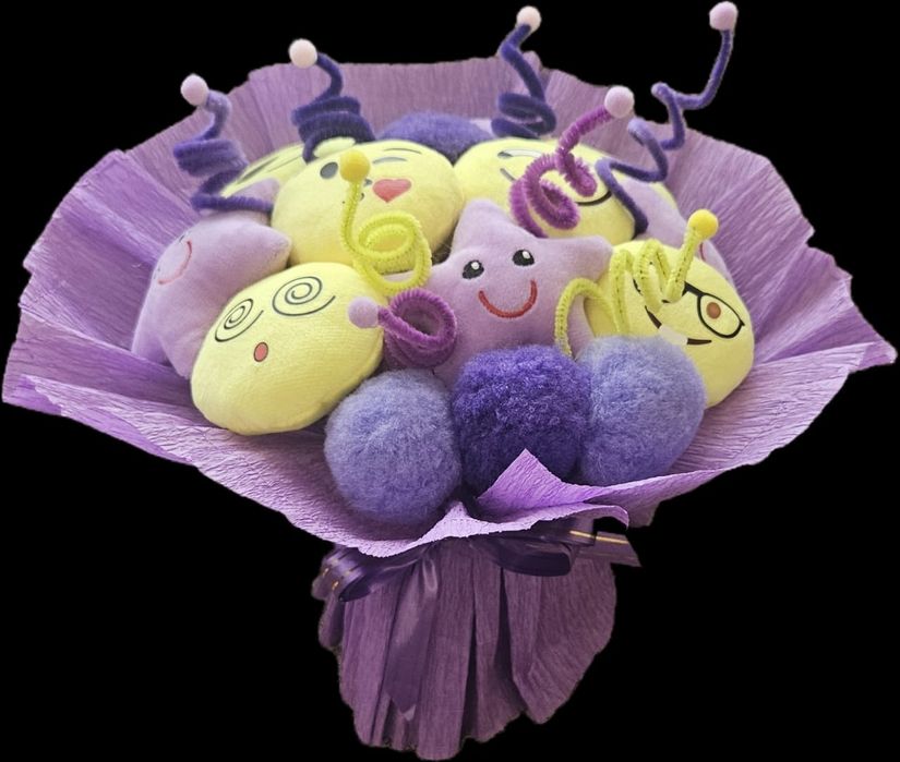 Букеты из игрушек