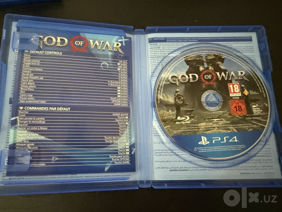 God of War диск для Playstation
