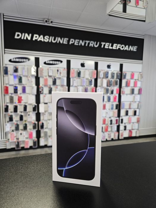 Iphone 16 Pro / Black / 256 GB / sigilat / DeluxGSM