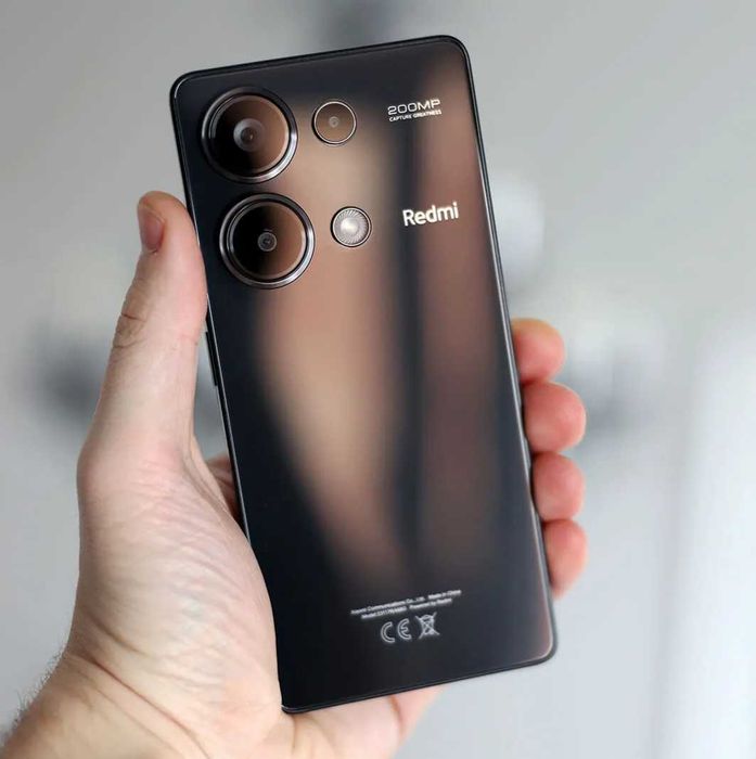 Нов Xiaomi Redmi Note 13 Pro, 8GB RAM, 256GB, Android 15, черен цвят