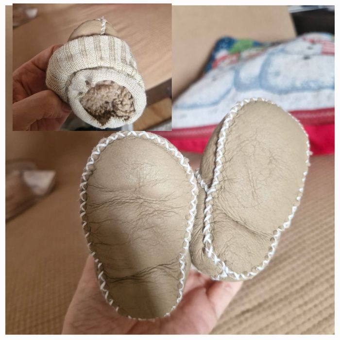 Пинетки из наиуральной овчины