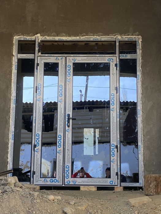 Пластик окна фитраж