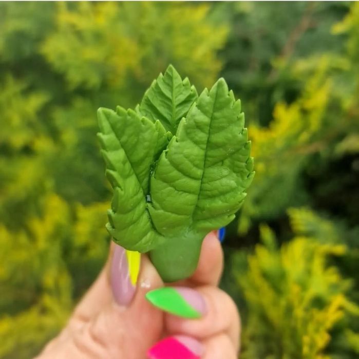 Силиконовые формы Листочки для мыла