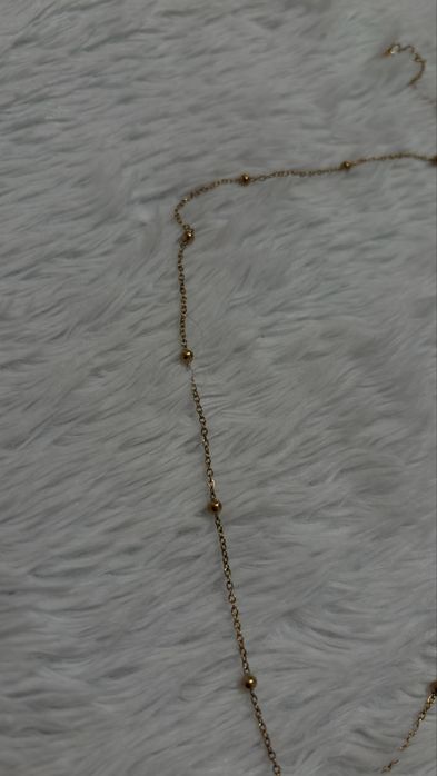 Colier elegant placat cu aur 18K