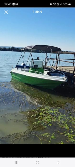 Miami fish 15 . Barca înmatriculată. Honda 60cp