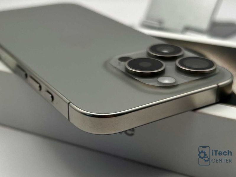 iPhone 15 Pro, 256GB, Natural, 100% батерия, ОТЛИЧЕН, ГАРАНЦИЯ