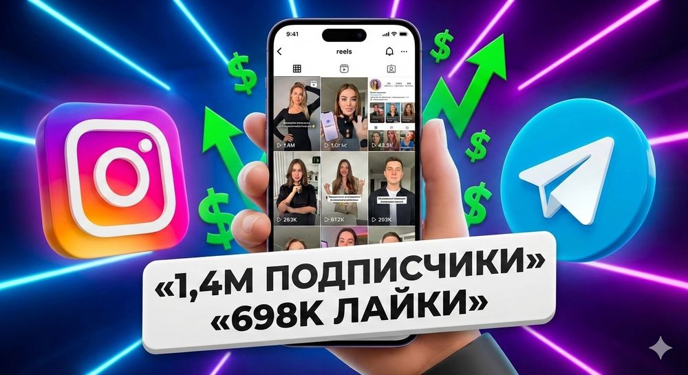 Накрутка Телеграм