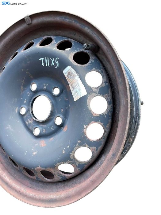 Roata Janta Tabla Rezerva 15 R15 6Jx15H2 ET47 5x112 Volkswagen Passat B5.5 2001 – 2005 Cod 1K0601027C [B4204]