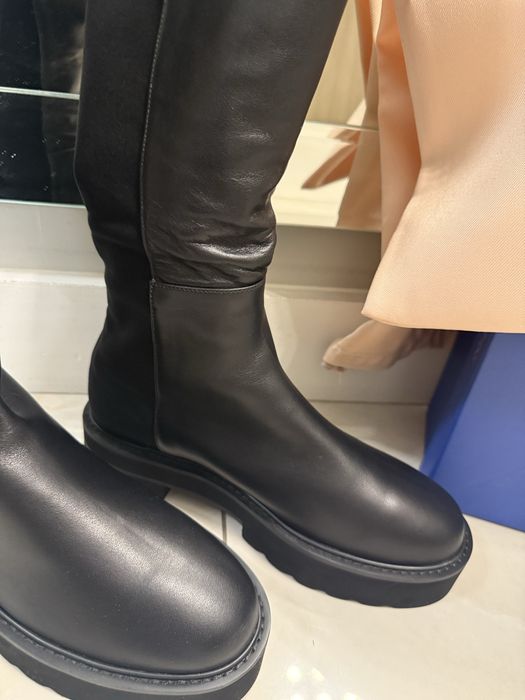 Stuart Weitzman кожени чизми Намалени!