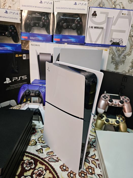Sony Playstation 5 Slim 1TB 3 oy kafolati bilan ps3 ps4 ps5