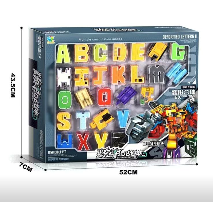 Игрушка Буквы Трансформеры