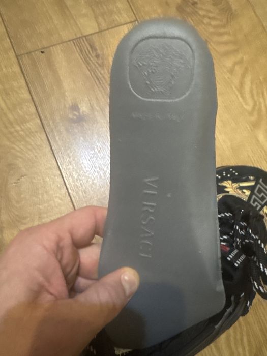 Versace chain reaction negru/gold