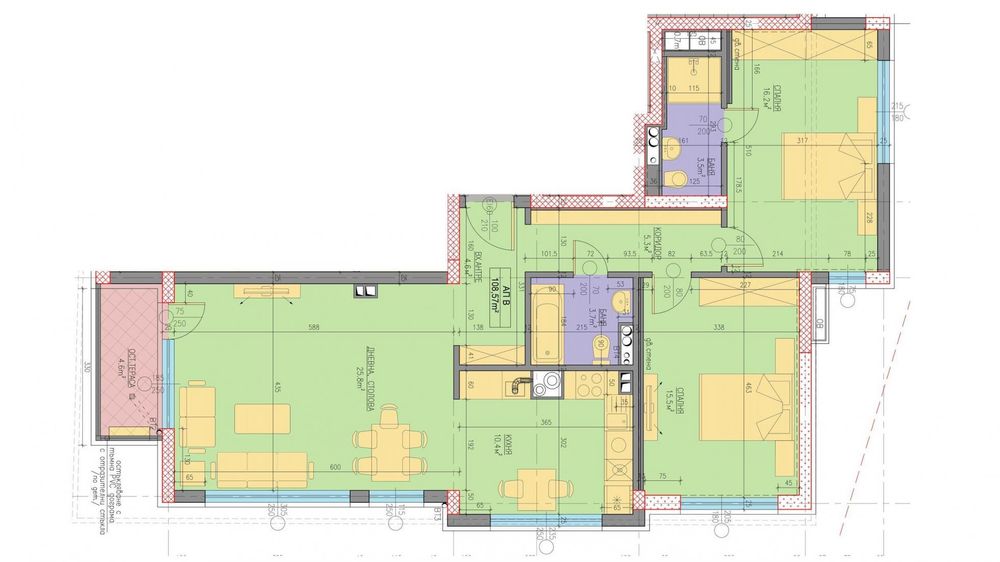 Продава се Тристаен апартамент в София, Лозенец - 128 кв.м за 3578 €/кв.м - Снимка #10