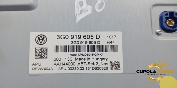 Display navigatie 3G0919605D Volkswagen VW Passat B8 [2014 - 2020]