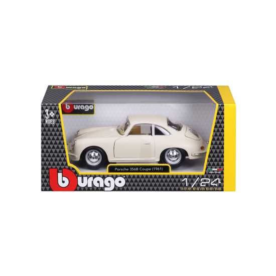 Macheta Auto Bburago 1:24 Porsche 356B Coupe 1961