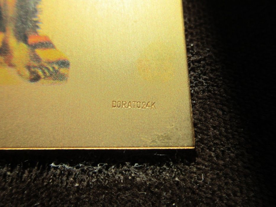 cadou rar Riace Warriors tablou Dorato 24K  aurit semnat Italy'70