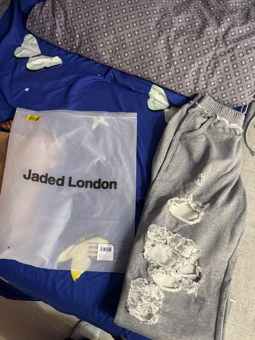 Jaded London Distressed Looback Pants