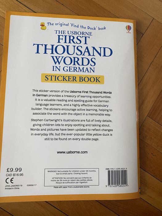 Carte Limba Germana cu stickere