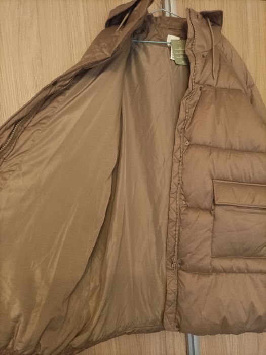 Ново макси зимно, дълго яке с качулка