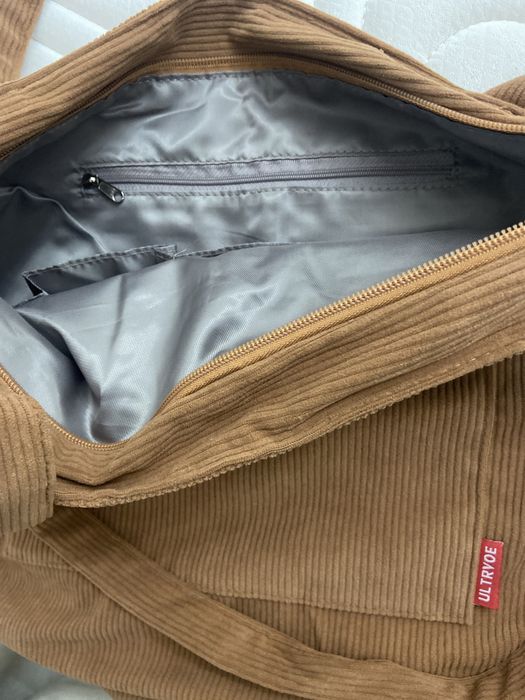 Сумка вельветовая