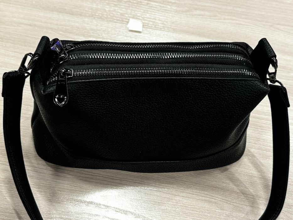 Мини сумка из натуральной кожи