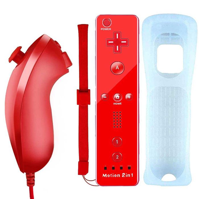 Контролери комплект за Nintendo Wii Remote и Nunchuck Controller