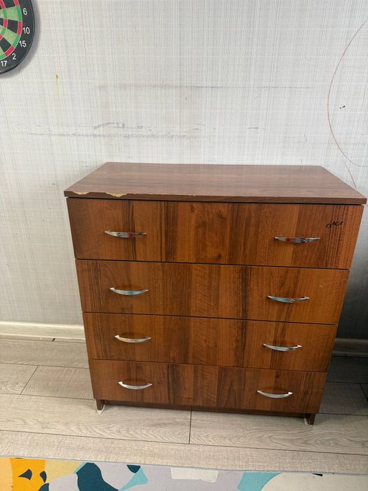 Комод 4 ящика б.у.