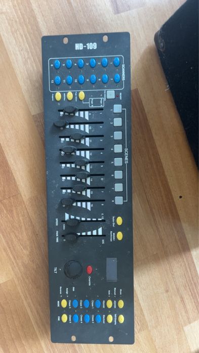 Set Boxe +Subofwer /Microfon Shure/Mixer Lumini