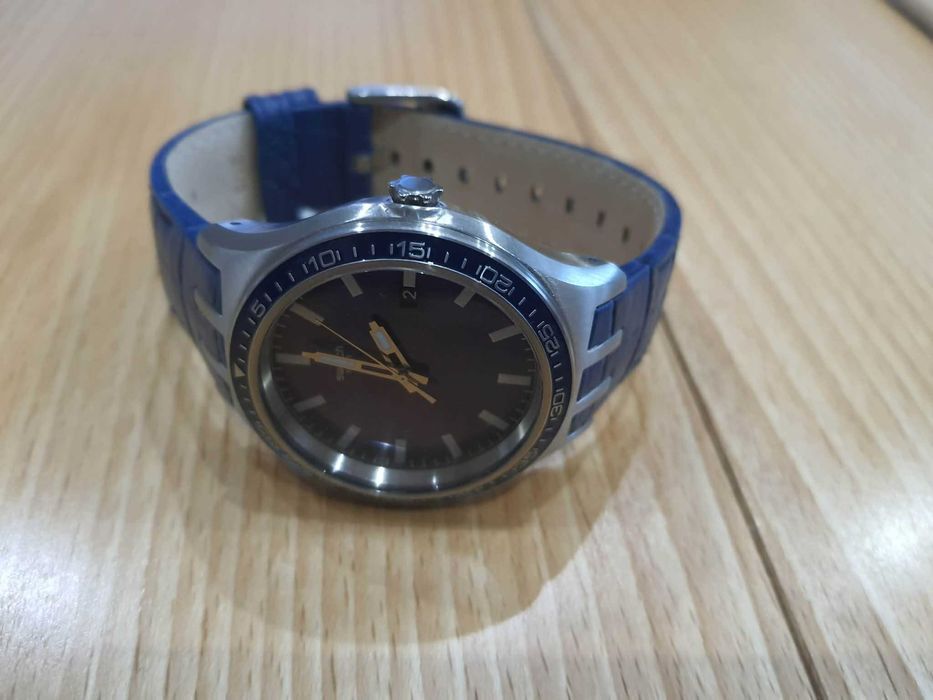 Swatch Irony Big YTS408 “New Bigberry” –  нов, син циферблат, дата