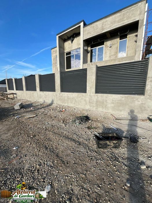 Construim garduri și porți exact după cerințele dumneavoastră (cu sau fără stâlpi de beton), cu fundație (sau fără fundație la cerere), la dimensiuni