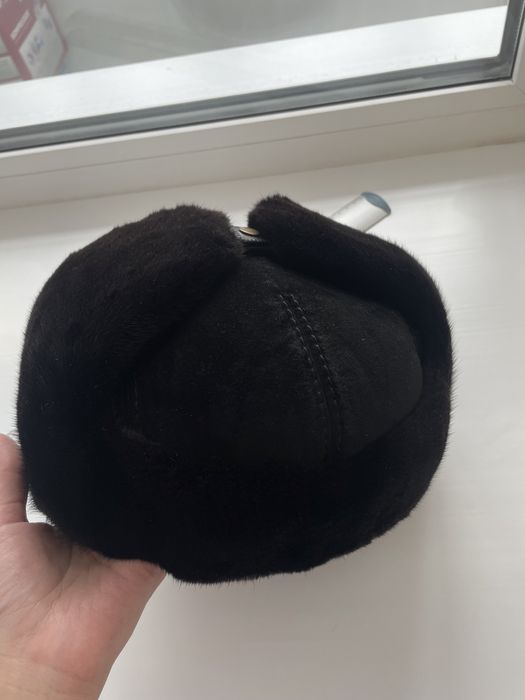 Продам норковую ушанку мужскую в идеальном состоянии