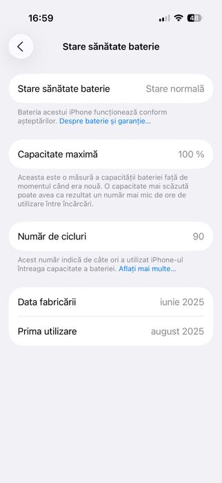 Iphone 16 PRO Gold GARANTIE 2027