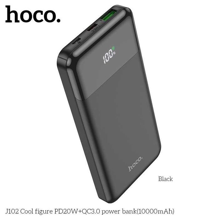 Hoco J102 Cool PD20W+QC3.0 Power Bank 10000mAh for Samsung iPhone 17