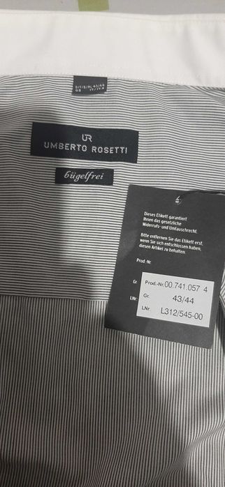 Camasa barbati UMBERTO ROSETTI marimea 43-44 (5 lei transportul)