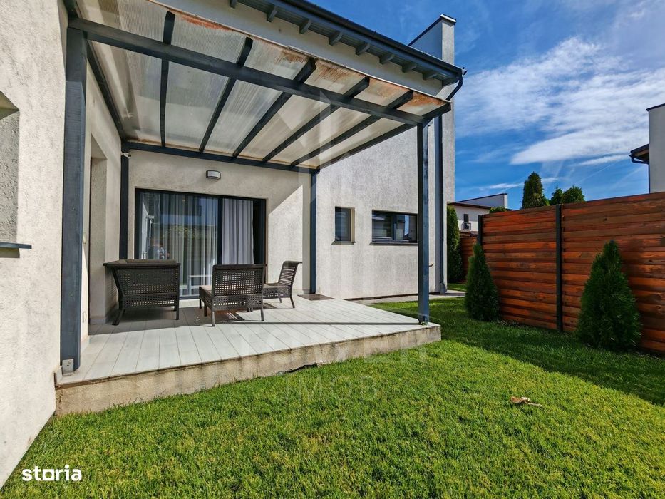 Casă de închiriat în Șelimbăr – 110 mp | 3 dormitoare | Curte amenajat