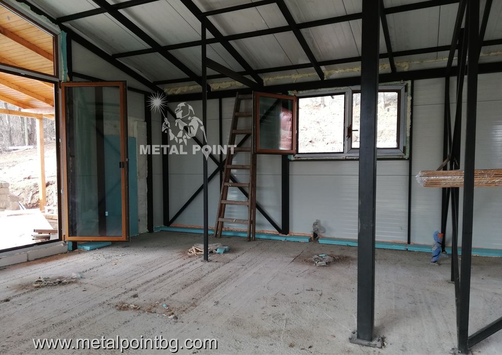 Сглобяеми къщи с метална конструкция