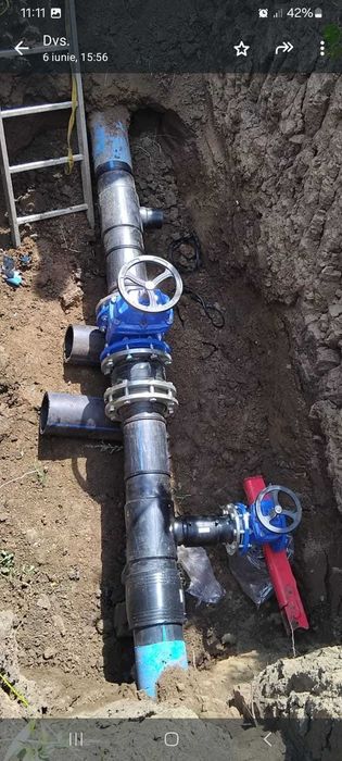 Sudor polietilenă execut suduri electrofuziune și  cap cap