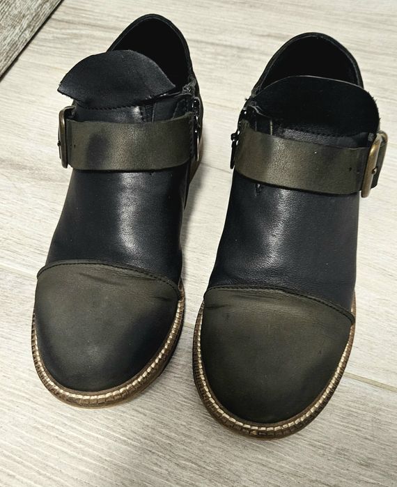 Обувки Амулет, естествена кожа