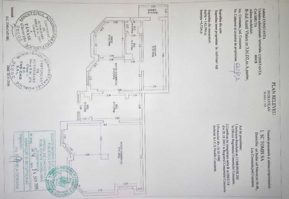 Inchiriez spatiu comercial km 45 piciorul podului, Bdul Aurel Vlaicu 3